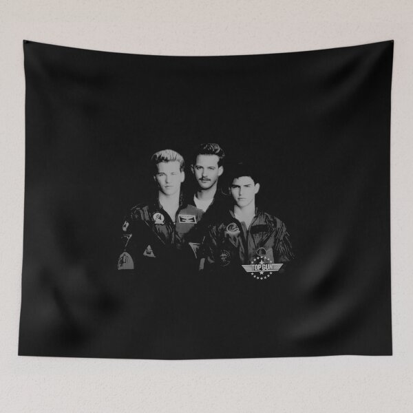 Item preview, Iconic 80s Fighter Pilot Squad Portrait designed and sold by RahniNM.