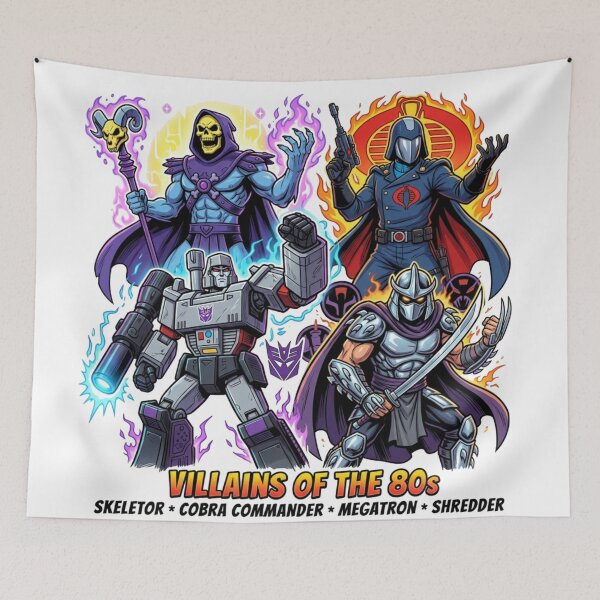 Item preview, 80's villains  designed and sold by Digital Dream Art.