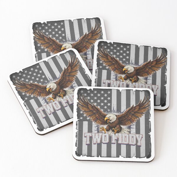 Item preview, Funny American Eagle Freedom USA - Two Fiddy Bald Eagle Patriotic designed and sold by CutOutIdols.