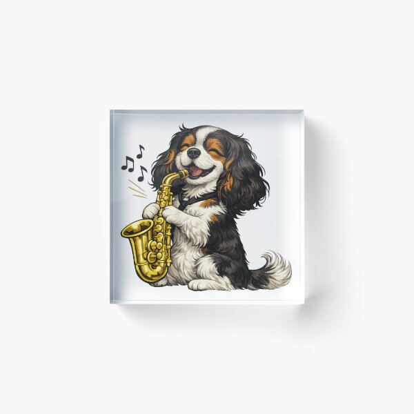 Item preview, Saxophone playing Tri Cavalier designed and sold by SpottyRainbow.