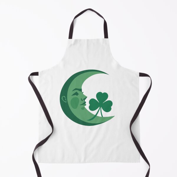 Item preview, Moon & four-leaf clover designed and sold by Lucky 777.