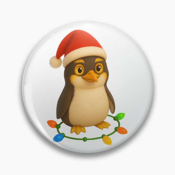 Item preview, Christmas Yellow-Eyed Penguin designed and sold by Sillytoe.