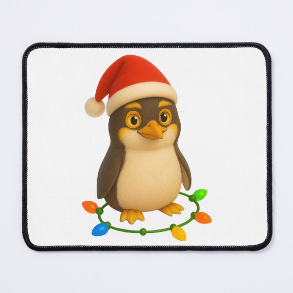Item preview, Christmas Yellow-Eyed Penguin designed and sold by Sillytoe.