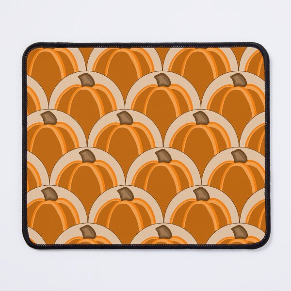 Item preview, Autumn Pumpkins Scallop Harvest Pattern designed and sold by CI Creative Design LLC.