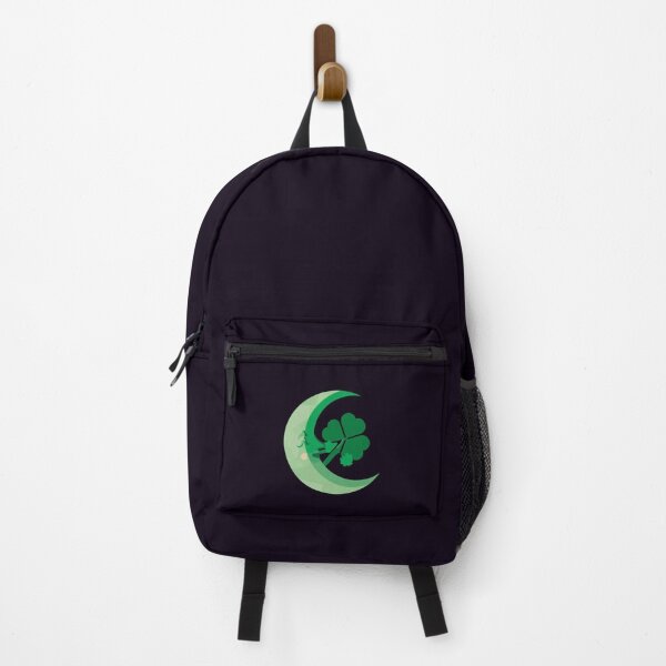 Item preview, Moon & four-leaf clover designed and sold by Lucky 777.