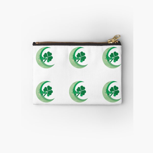Item preview, Moon & four-leaf clover  designed and sold by Lucky 777.