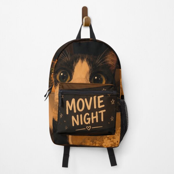 Item preview, Cozy Movie Night Cat | Cute Popcorn Kitty Aesthetic designed and sold by Jesus-istheway.