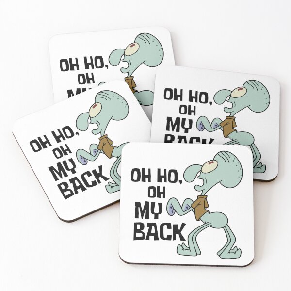 Item preview, MY BACK! Squidward designed and sold by nomodesigns.