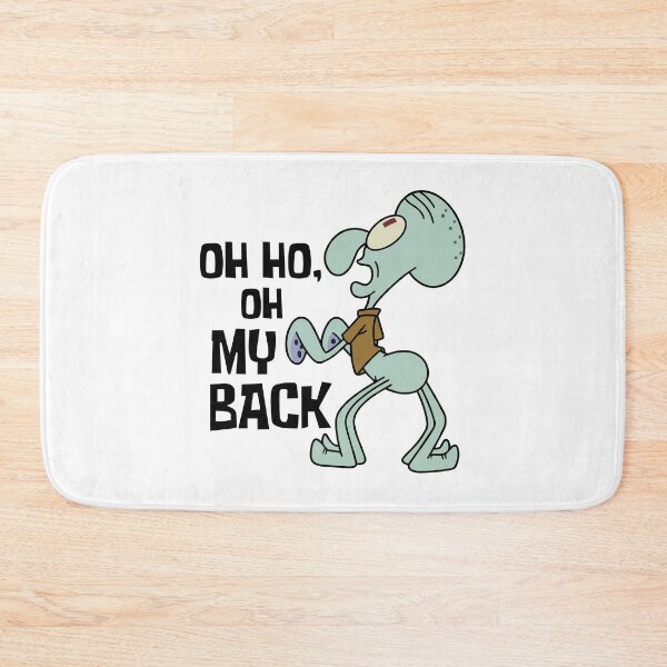 Item preview, MY BACK! Squidward designed and sold by nomodesigns.