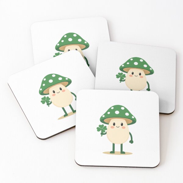 Item preview, Four-leaf clover , and mushroom  designed and sold by Lucky 777.