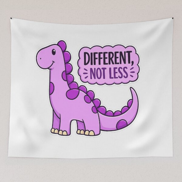 Item preview,  Different Not Less designed and sold by Mother Daughter Drawings .