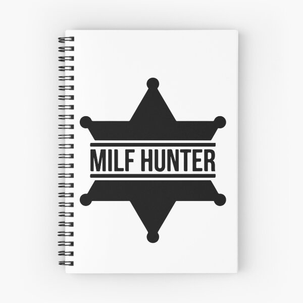 Item preview, Milf Hunter Funny Sheriff Badge designed and sold by raedattia.