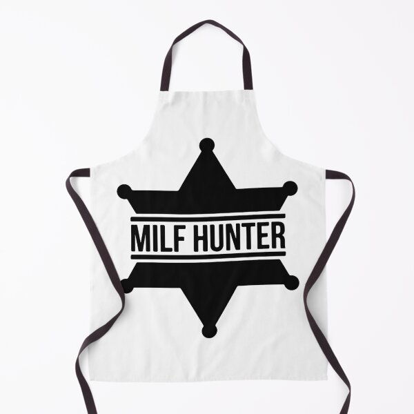 Item preview, Milf Hunter Funny Sheriff Badge designed and sold by raedattia.