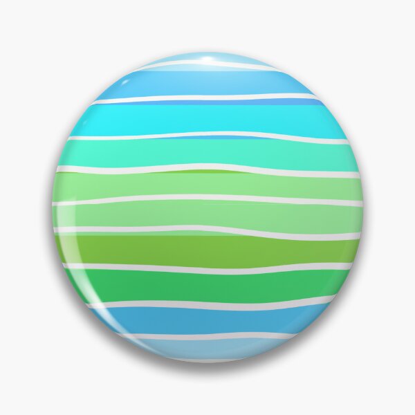 Item preview, Ocean Wavy Stripes Blue Green Pattern designed and sold by CI Creative Design LLC.