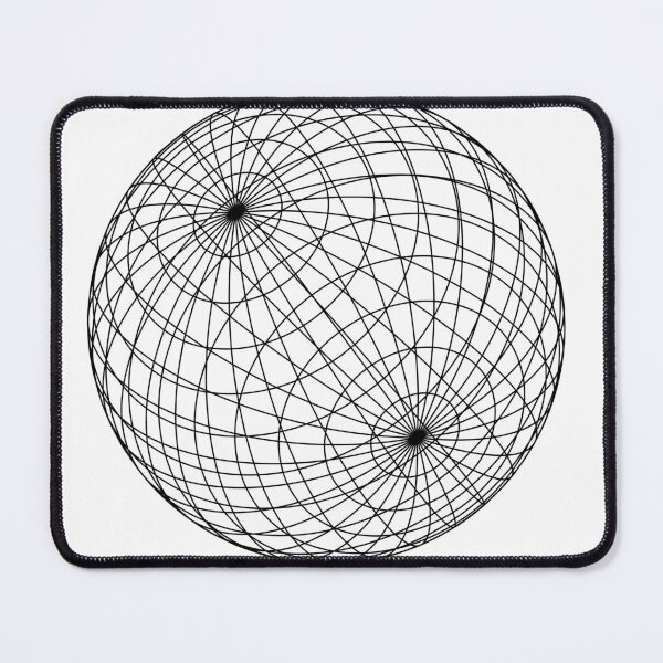 Item preview, Black Wireframe sphere designed and sold by APEX VOID.