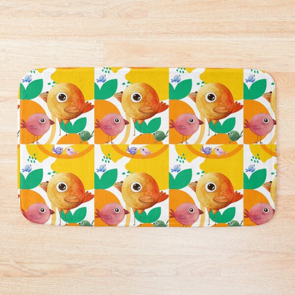 Item preview, Cute Watercolor Colorful Birds Abstract Illustration designed and sold by VibranPalette.