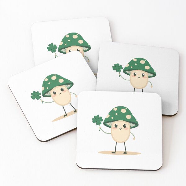 Item preview, Four-leaf clover , and mushroom  designed and sold by Lucky 777.