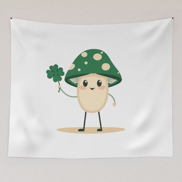Item preview, Four-leaf clover , and mushroom  designed and sold by Lucky 777.