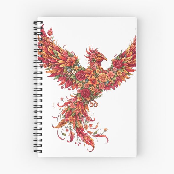 Item preview, 3D Phoenix made of flowers designed and sold by kidoramagic.