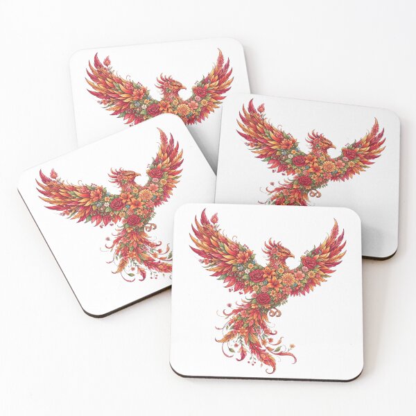 Item preview, 3D Phoenix made of flowers designed and sold by kidoramagic.