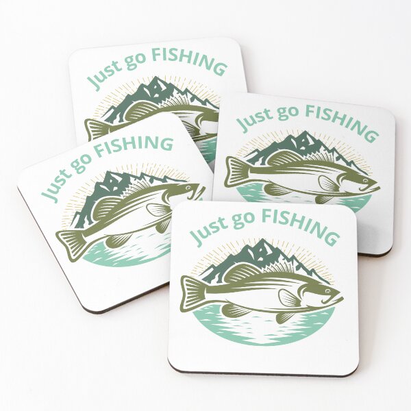 Item preview, Fishing at a mountain lake in the morning designed and sold by ZadiDreamBig.