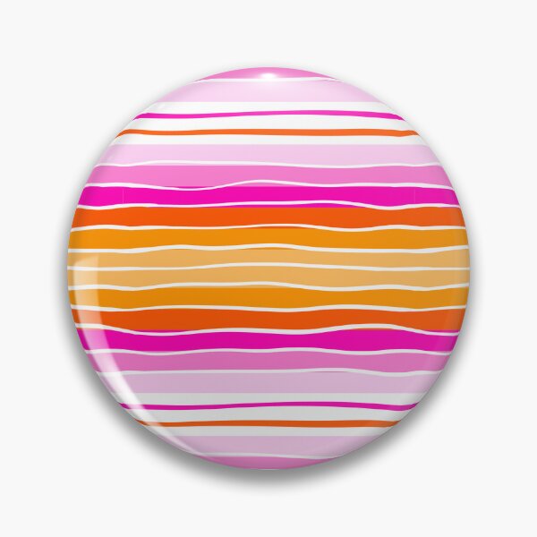 Item preview, Pink Orange Wavy Sunset Stripes Pattern designed and sold by CI Creative Design LLC.