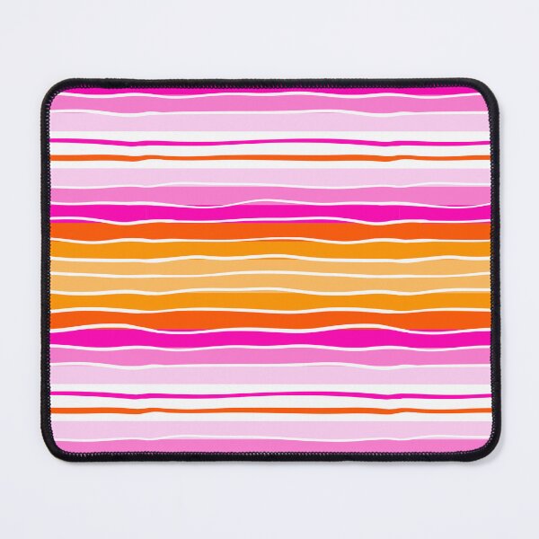 Item preview, Pink Orange Wavy Sunset Stripes Pattern designed and sold by CI Creative Design LLC.