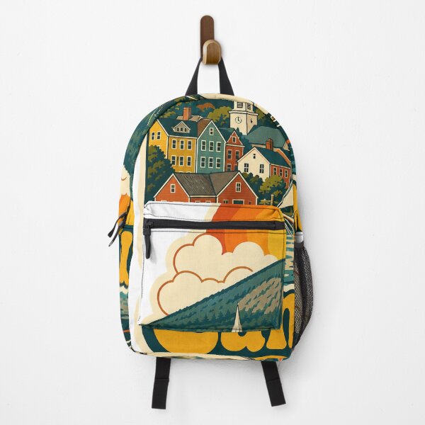 Item preview, Camden USA Travel Souvenir - Retro Illustration designed and sold by VisualArtsOasis.