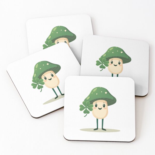 Item preview, Four-leaf clover , and mushroom  designed and sold by Lucky 777.