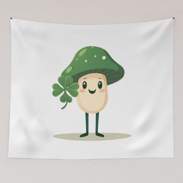 Item preview, Four-leaf clover , and mushroom  designed and sold by Lucky 777.