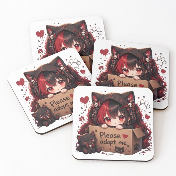 Item preview, Copy of Copy of Copy of Copy of Copy of Copy of Copy of Copy of Copy of Copy of  Cute Gothic Anime Girl Everything Sucks  designed and sold by Revyra Design .