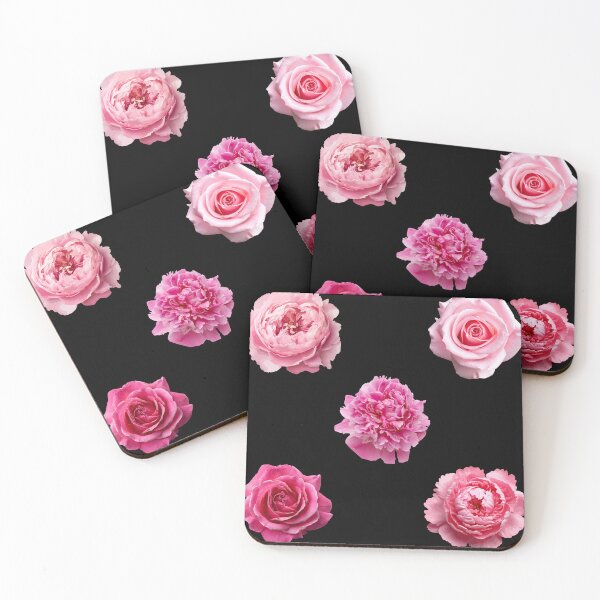 Item preview, Soft Pink Peony and Romantic Girl Sticker Rose Aesthetic Floral Sticker Pack designed and sold by Art IN Pack.