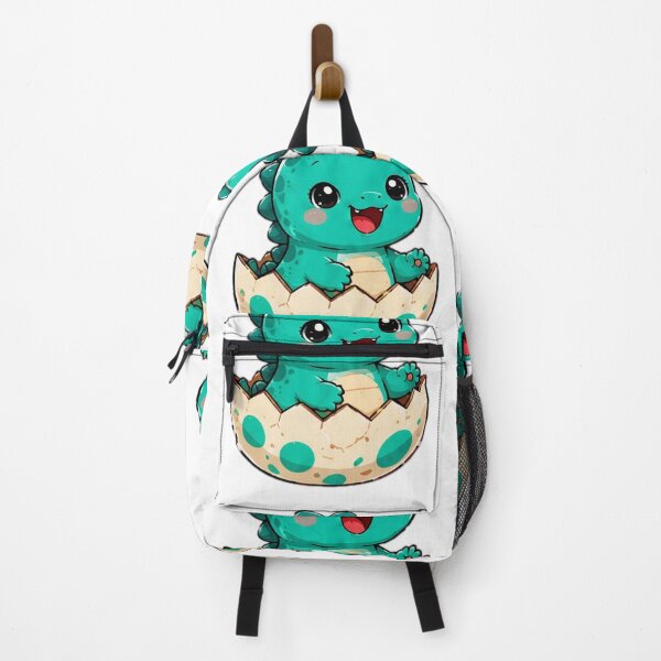 Item preview, Cute Baby Dinosaur Hatching from Egg Kawaii Sticker designed and sold by DailyDoodlesBySumbul.