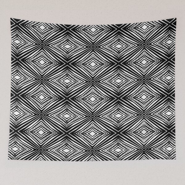 Item preview, Iconic Echoes: Monochrome Graphic Pattern designed and sold by LiveLearnCreate.