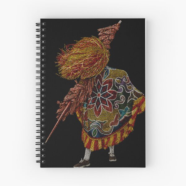 Item preview, Maracatu Rural Warrior - Intricate Brazilian Dotted Illustration designed and sold by AV.
