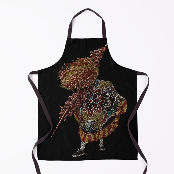 Item preview, Maracatu Rural Warrior - Intricate Brazilian Dotted Illustration designed and sold by AV.