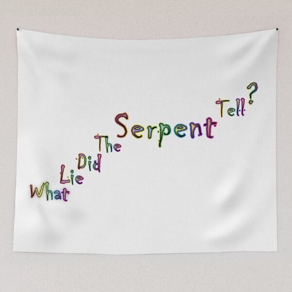 Item preview, What Lie Did The Serpent Tell? designed and sold by KATKattalestv.