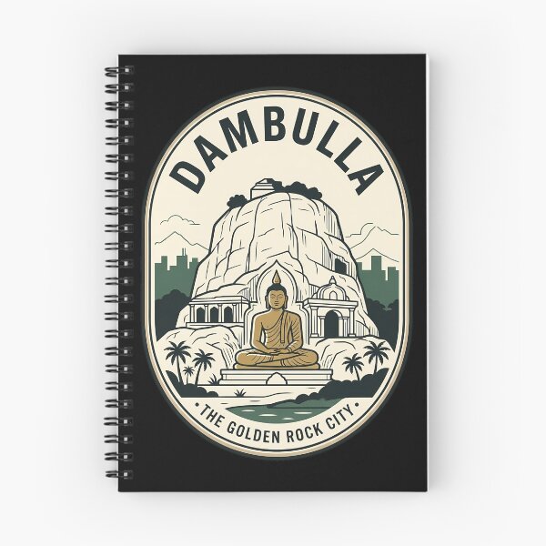 Item preview, Dambulla Sri Lanka Vintage Travel Emblem designed and sold by k3rstman1.