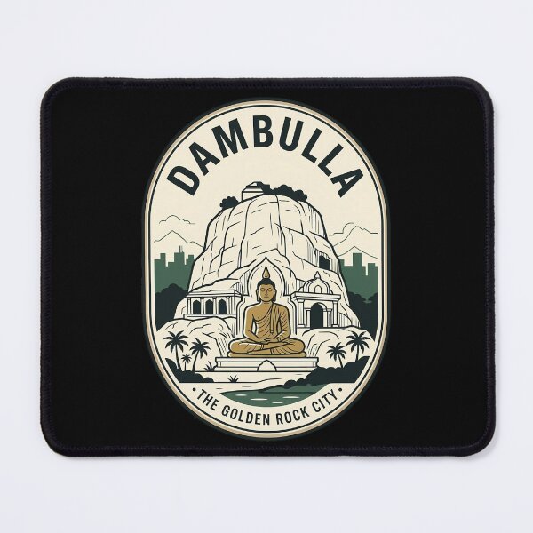 Item preview, Dambulla Sri Lanka Vintage Travel Emblem designed and sold by k3rstman1.