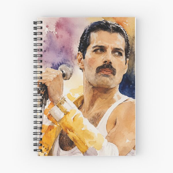 Item preview, Freddie Mercury Watercolor Legend Portrait designed and sold by SHOCAMPOS DESIGNS .