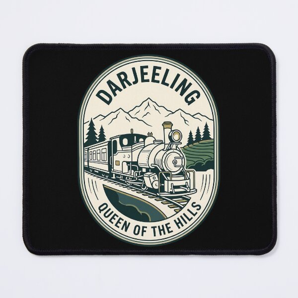 Item preview, Darjeeling Queen of the Hills Vintage Travel Emblem designed and sold by k3rstman1.