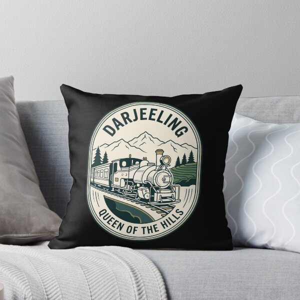 Item preview, Darjeeling Queen of the Hills Vintage Travel Emblem designed and sold by k3rstman1.
