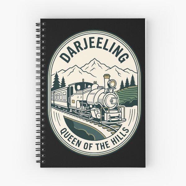 Item preview, Darjeeling Queen of the Hills Vintage Travel Emblem designed and sold by k3rstman1.