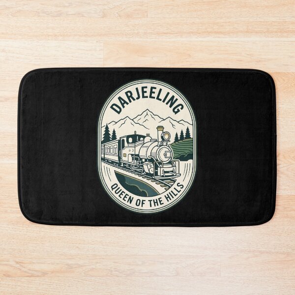 Item preview, Darjeeling Queen of the Hills Vintage Travel Emblem designed and sold by k3rstman1.