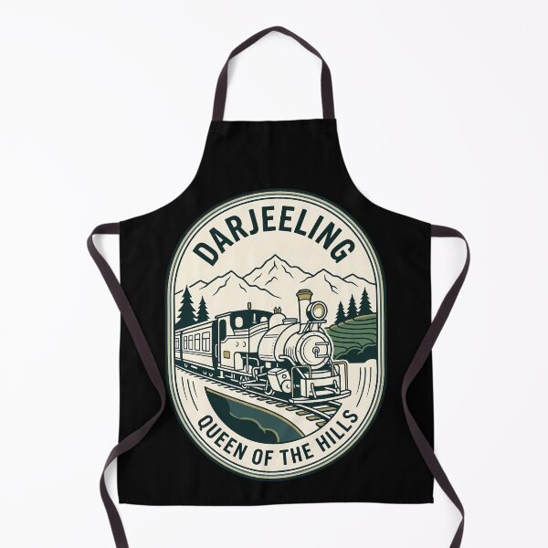 Item preview, Darjeeling Queen of the Hills Vintage Travel Emblem designed and sold by k3rstman1.