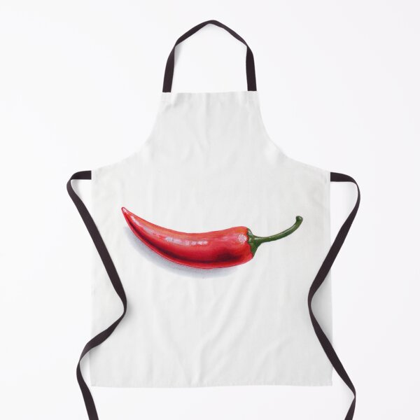 Item preview, Realistic Red Chili Pepper Botanical Illustration designed and sold by S. Amado.