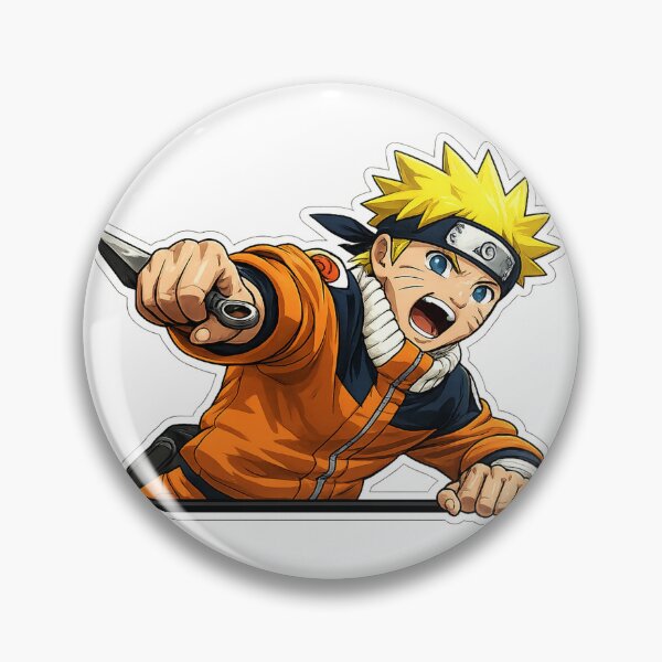 Item preview, Naruto Uzumaki Ninja Peeker designed and sold by StickerPeekers.