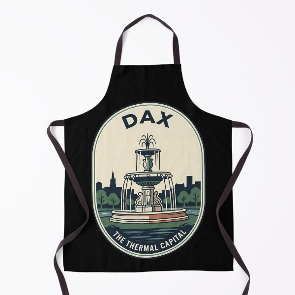 Aperçu de l'œuvre Dax France Thermal Capital Vintage Travel Emblem créée et vendue par k3rstman1.