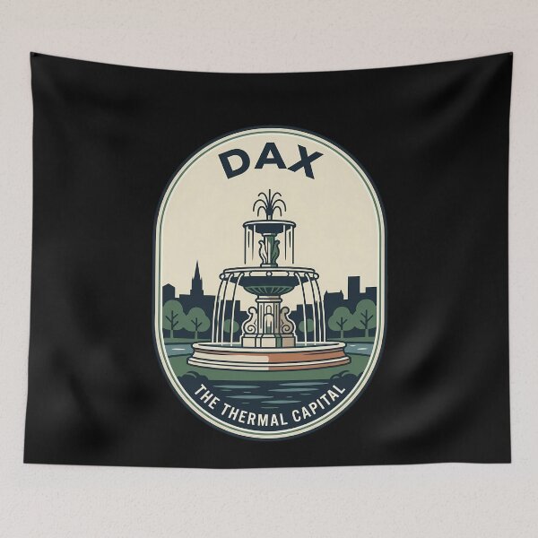 Item preview, Dax France Thermal Capital Vintage Travel Emblem designed and sold by k3rstman1.