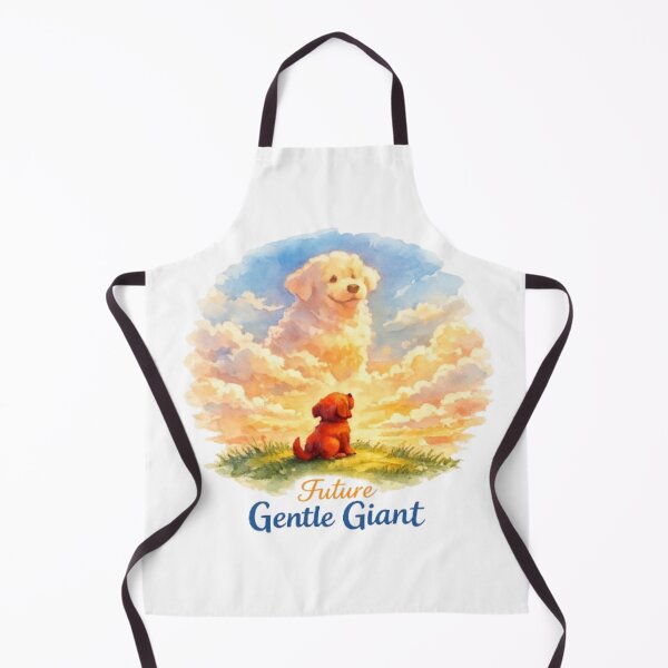 Item preview, Future Gentle Giant Watercolor Red Puppy Sticker | Cute Dog Lover Inspirational Art designed and sold by Obinne.